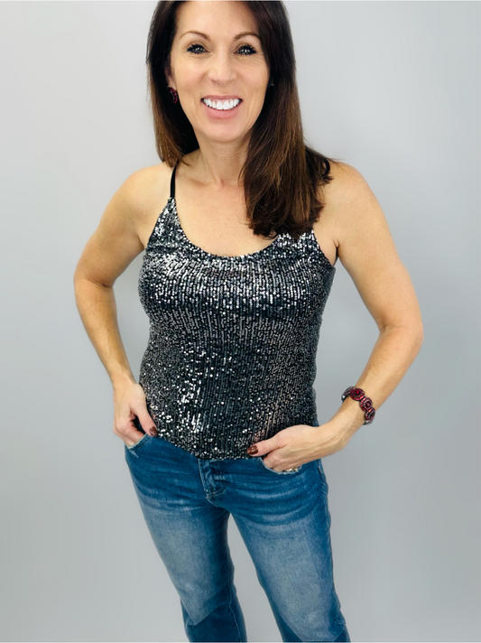 Sequined Tank